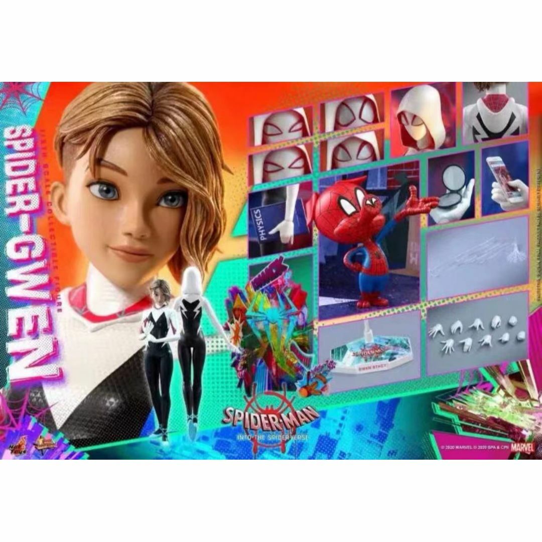 ホットトイズ スパイダーマン 1/6 スパイダー・グウェン ホットトイズ スパイダーマン 1/6 スパイダー・グウェン