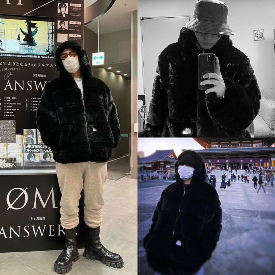 Supreme - 登坂着☆Supreme×WTAPS☆Faux Fur Hooded Jacketの Supreme - 登坂着☆Supreme×WTAPS☆Faux Fur Hooded Jacketの