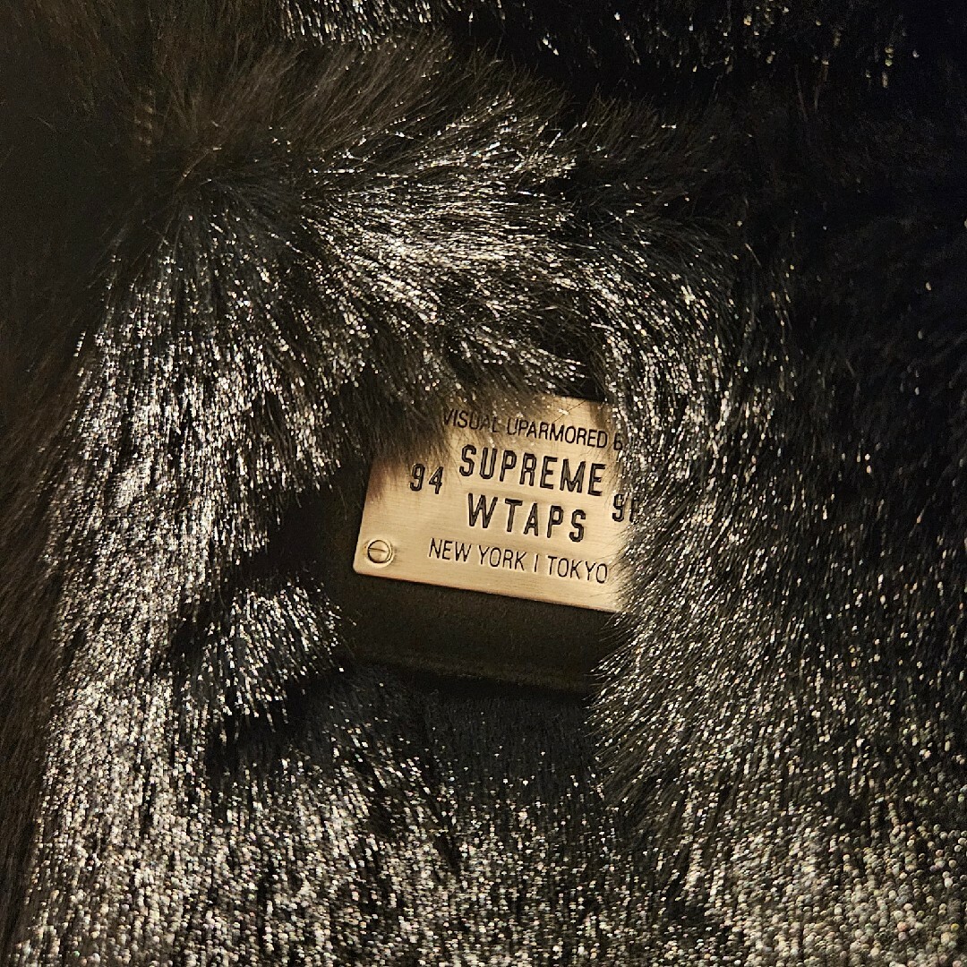 Supreme - 登坂着☆Supreme×WTAPS☆Faux Fur Hooded Jacketの Supreme - 登坂着☆Supreme×WTAPS☆Faux Fur Hooded Jacketの