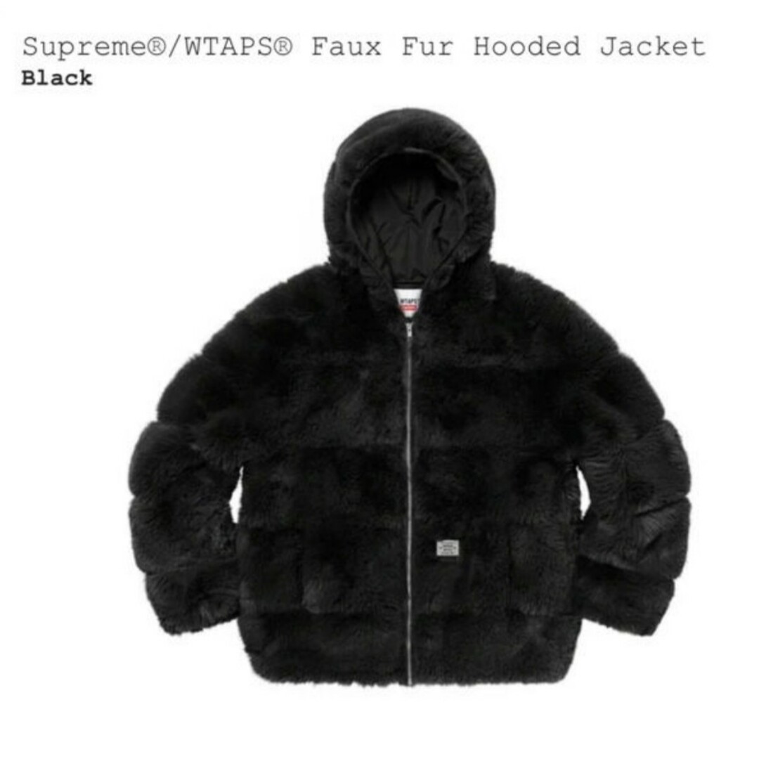 Supreme - 登坂着☆Supreme×WTAPS☆Faux Fur Hooded Jacketの Supreme - 登坂着☆Supreme×WTAPS☆Faux Fur Hooded Jacketの