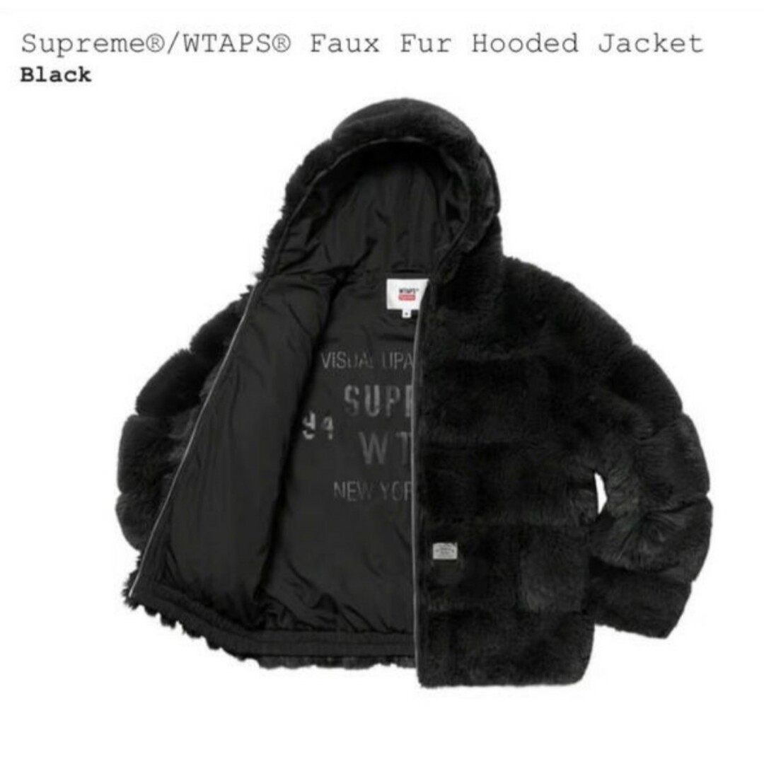 Supreme - 登坂着☆Supreme×WTAPS☆Faux Fur Hooded Jacketの Supreme - 登坂着☆Supreme×WTAPS☆Faux Fur Hooded Jacketの