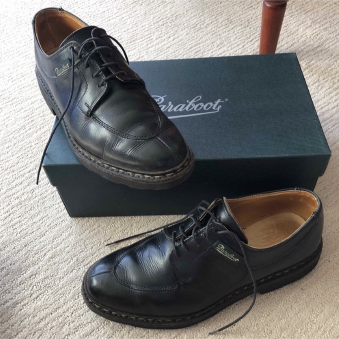 Paraboot - パラブーツ アヴィニョン スプリットトゥ ノワール Paraboot - パラブーツ アヴィニョン スプリットトゥ ノワール