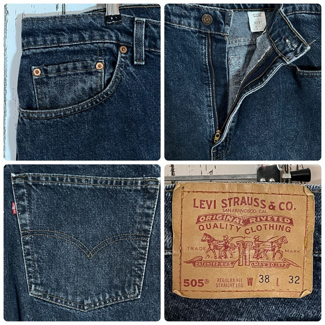 Levi's - 美品 90s USA製 リーバイス Levi's 505 W38 ジーンズ Levi's - 美品 90s USA製 リーバイス Levi's 505 W38 ジーンズ
