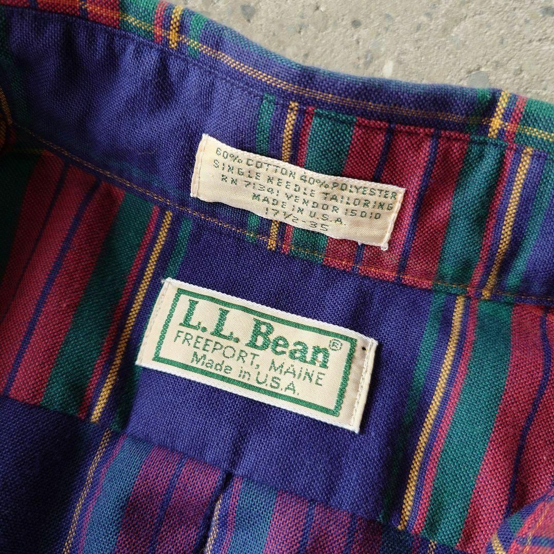 L.L.Bean - 大きめ L.LBEAN エルエルビーン チエックシャツ L.L.Bean - 大きめ L.LBEAN エルエルビーン チエックシャツ