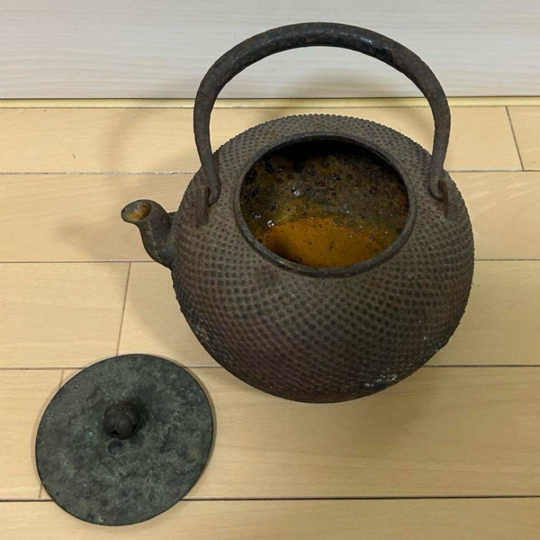 龍文堂 鉄瓶 茶道具 在銘 アンティーク 骨董 煎茶道具 龍文堂 鉄瓶 茶道具 在銘 アンティーク 骨董 煎茶道具