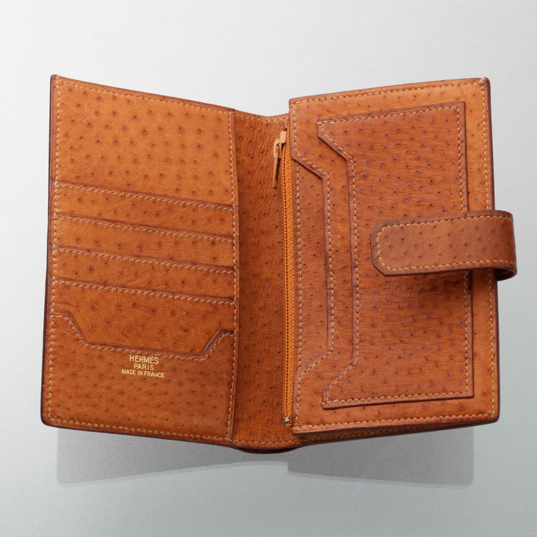 K3875M 良品 エルメス ジュラ エミュー ビンテージ 財布 FRANCE製 K3875M 良品 エルメス ジュラ エミュー ビンテージ 財布 FRANCE製