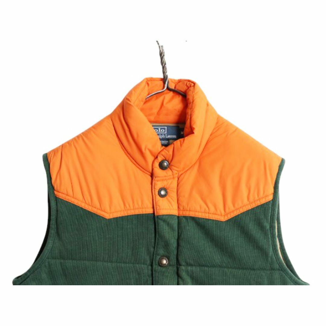 Ralph Lauren - 90s ポロ ラルフローレン 中綿 ナイロン 切替 Ralph Lauren - 90s ポロ ラルフローレン 中綿 ナイロン 切替
