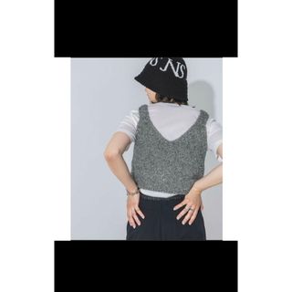 ジーナシス(JEANASIS)のJEANASIS グリッタービスチェのみ(タンクトップ)