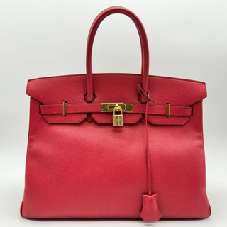 HERMES - 【極美品】HERMES エルメス バーキン35 赤 □G刻印 HERMES - 【極美品】HERMES エルメス バーキン35 赤 □G刻印