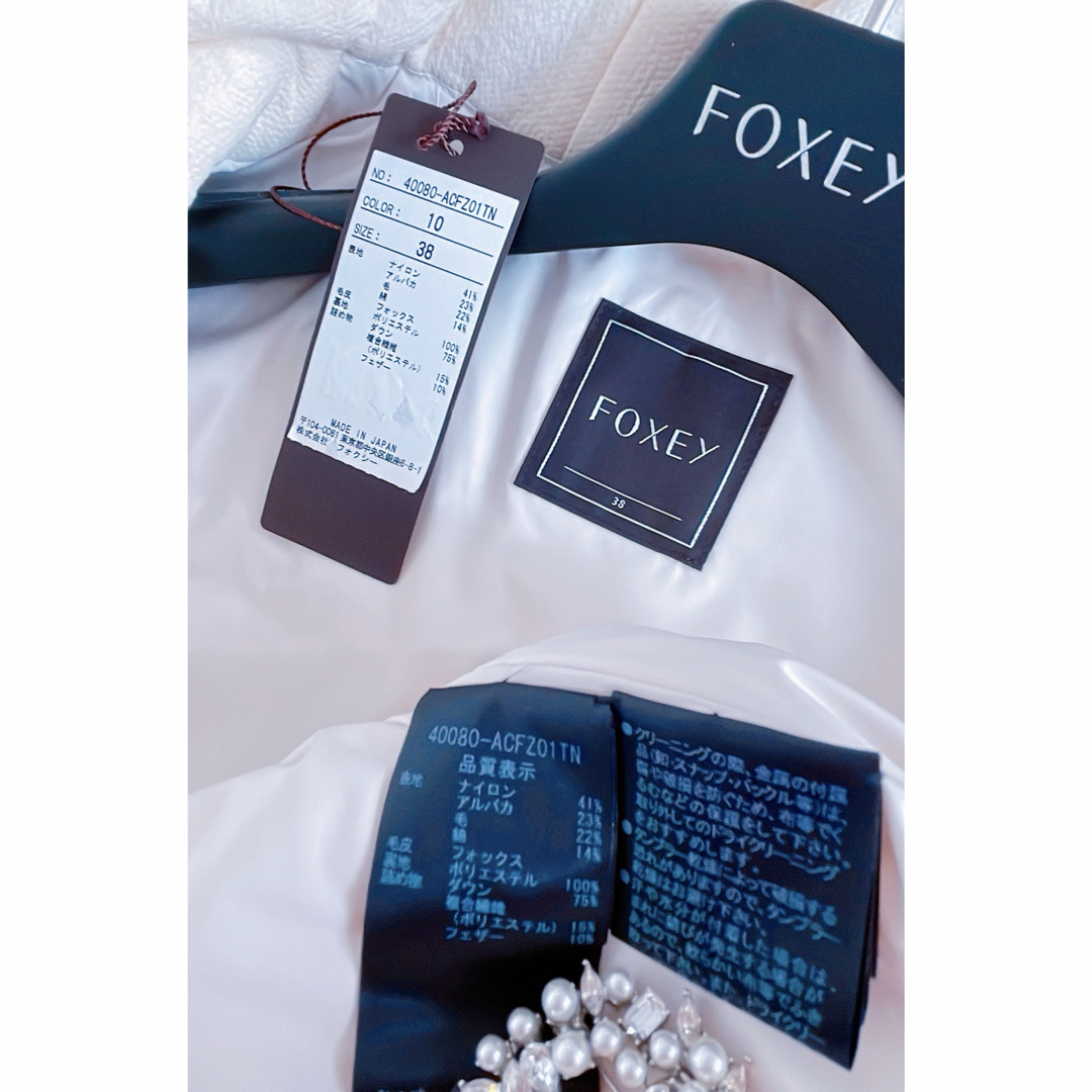 FOXEY - FOXEY 43万ダウンコート38 新品同様 Reneの通販 by FOXEY - FOXEY 43万ダウンコート38 新品同様 Reneの通販 by