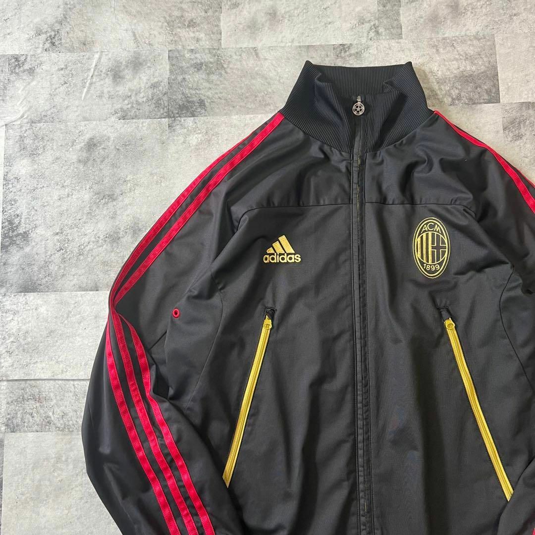 adidas - 【人気コラボ】adidas ACミラン古着トラックジャケット adidas - 【人気コラボ】adidas ACミラン古着トラックジャケット