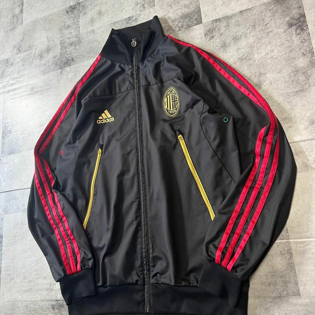 adidas - 【人気コラボ】adidas ACミラン古着トラックジャケット adidas - 【人気コラボ】adidas ACミラン古着トラックジャケット