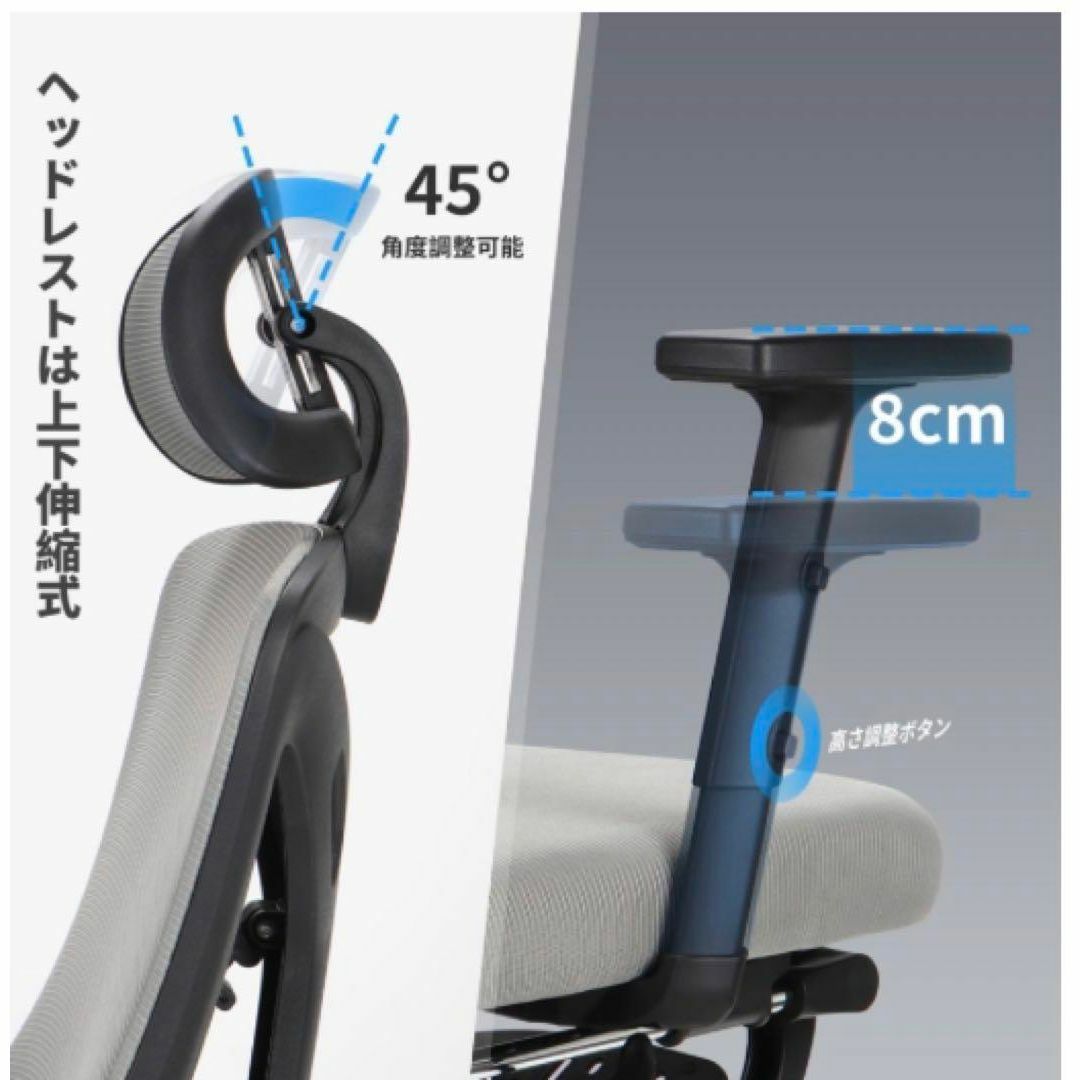 大特価 新品・未使用 オフィスチェア メッシュ ゲーミングチェア 