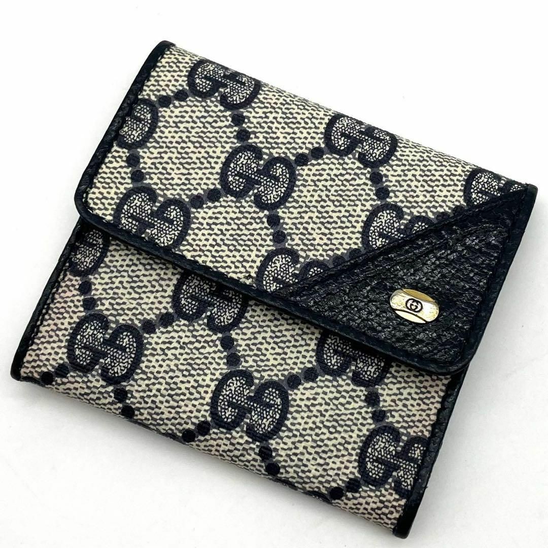 GUCCI - オールドグッチ GUCCI コインケース GG柄 キャンバス GUCCI - オールドグッチ GUCCI コインケース GG柄 キャンバス