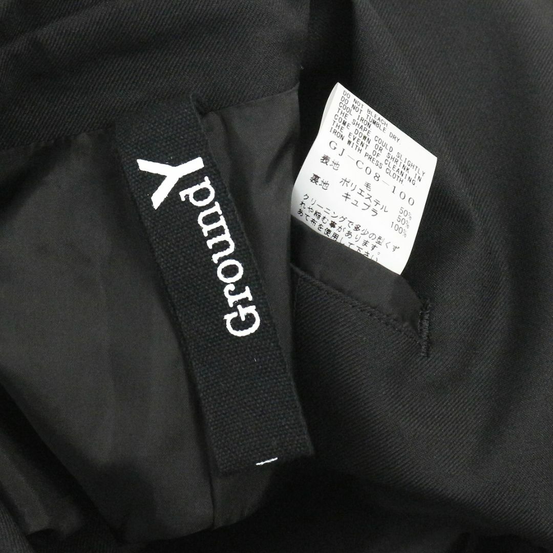 Ground Y グラウンドワイ 23AW ギャバジンダブルブレストコート Ground Y グラウンドワイ 23AW ギャバジンダブルブレストコート