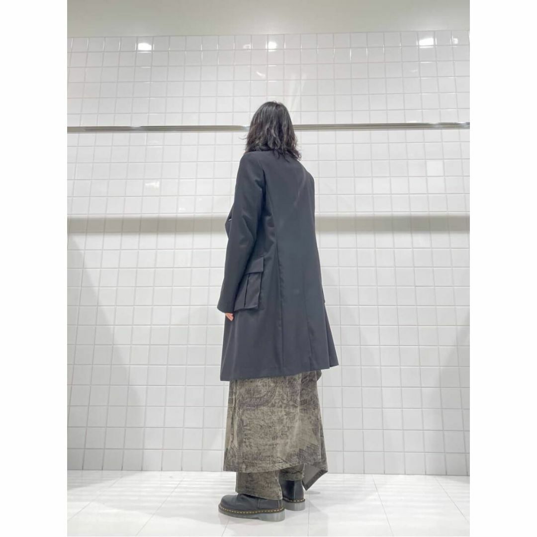Ground Y グラウンドワイ 23AW ギャバジンダブルブレストコート Ground Y グラウンドワイ 23AW ギャバジンダブルブレストコート