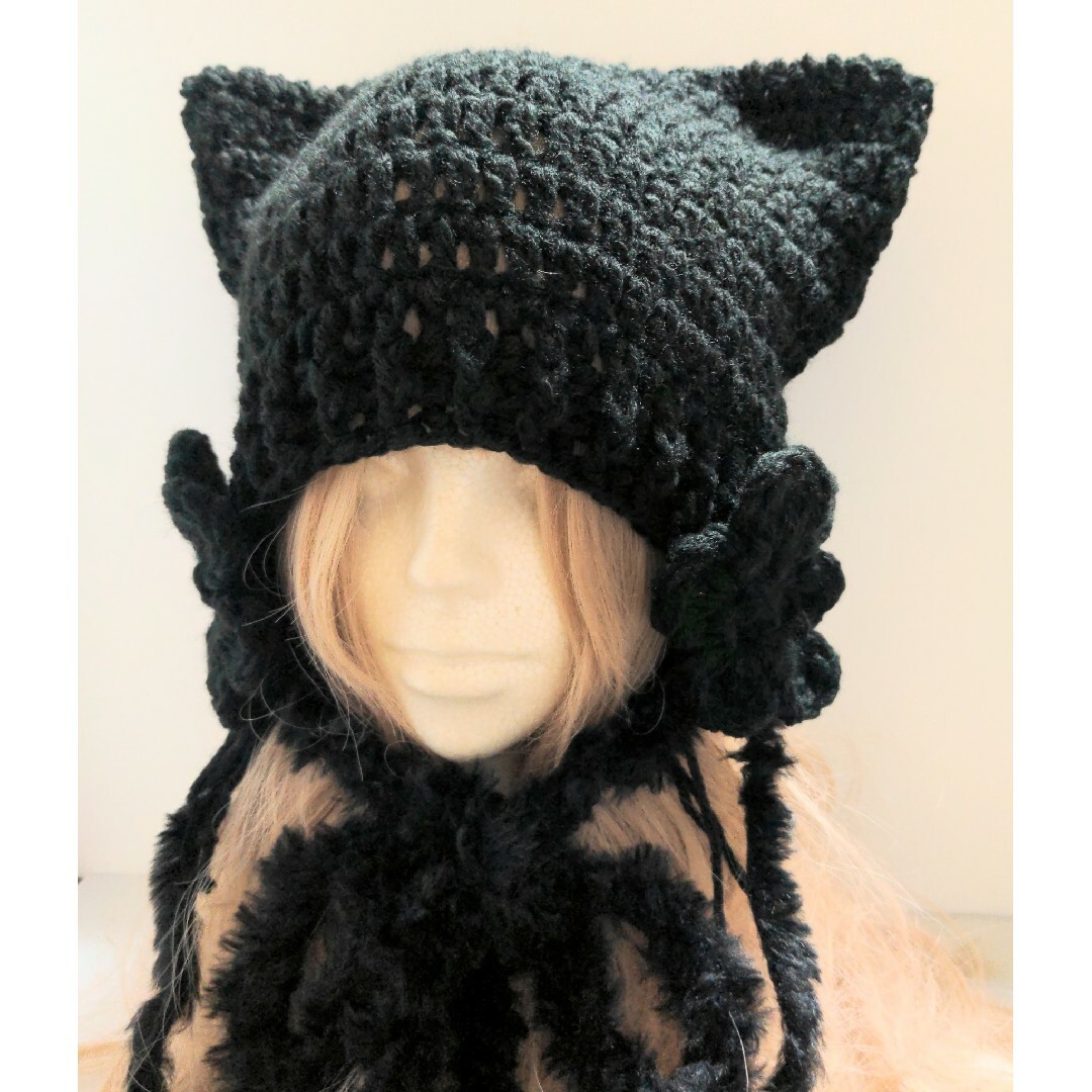 猫耳帽子 ニット帽 帽子 y2k グランジ 猫耳ニット帽 猫耳 猫 猫耳帽子 ニット帽 帽子 y2k グランジ 猫耳ニット帽 猫耳 猫