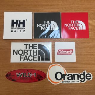 ザノースフェイス(THE NORTH FACE)のTHE NORTH FACE ヘリーハンセン 7枚セット ステッカー(その他)