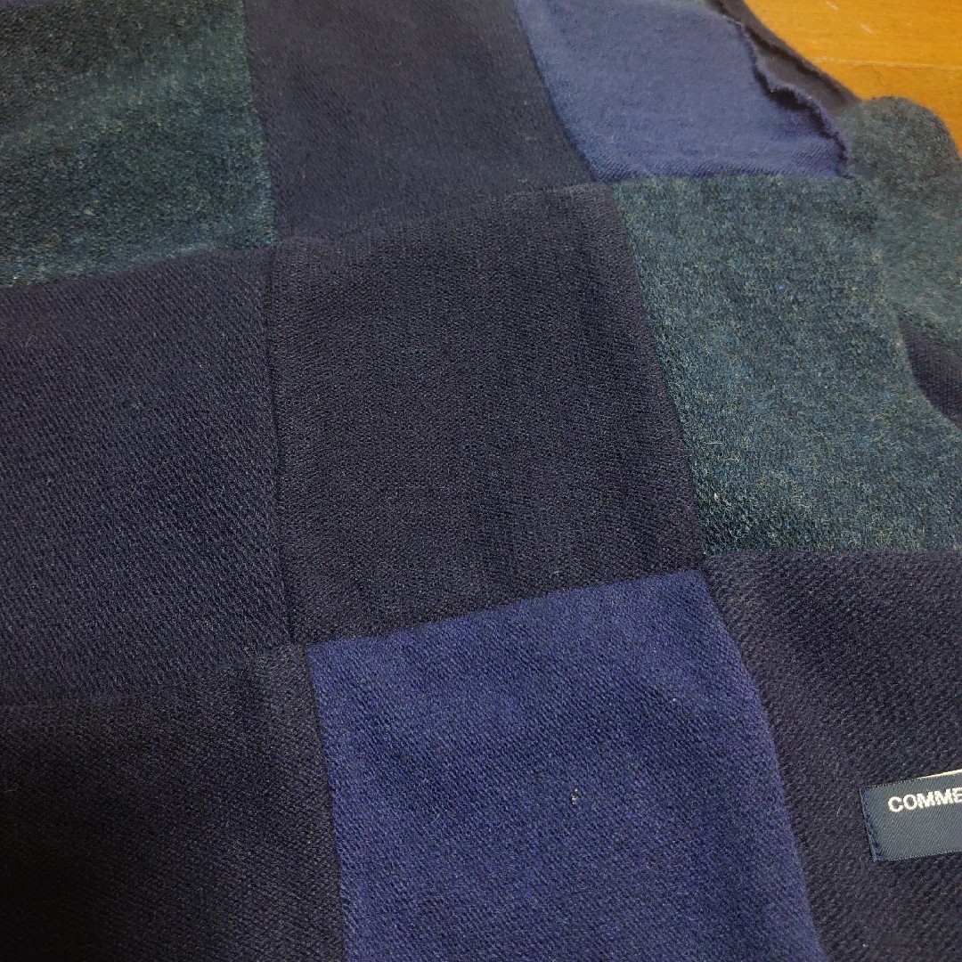 特価ブランド COMME des GARCONS HOMME☆パッチワークマフラー 小物