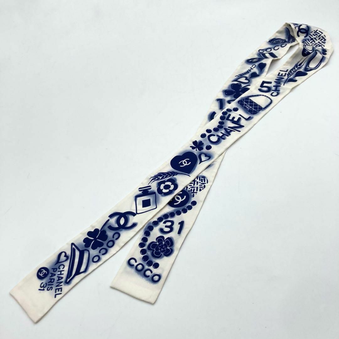 CHANEL - 【23SS☆極美品】CHANEL スカーフ ココマーク 総柄 CHANEL - 【23SS☆極美品】CHANEL スカーフ ココマーク 総柄
