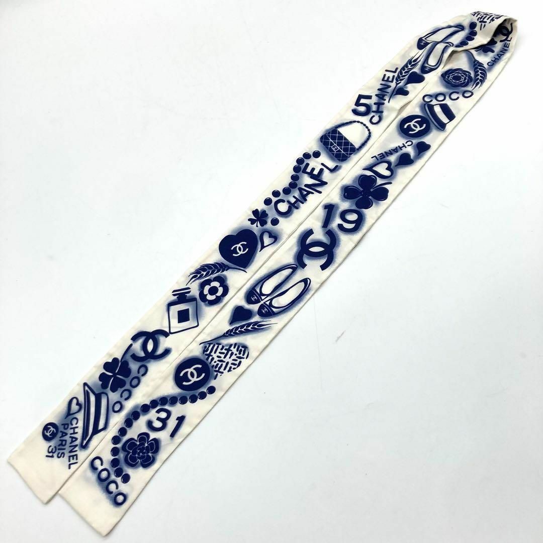 CHANEL - 【23SS☆極美品】CHANEL スカーフ ココマーク 総柄 CHANEL - 【23SS☆極美品】CHANEL スカーフ ココマーク 総柄