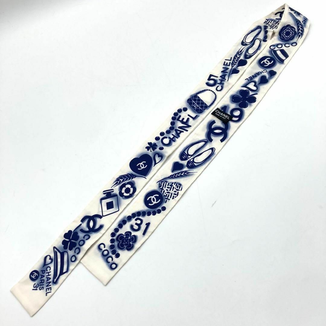CHANEL - 【23SS☆極美品】CHANEL スカーフ ココマーク 総柄 CHANEL - 【23SS☆極美品】CHANEL スカーフ ココマーク 総柄