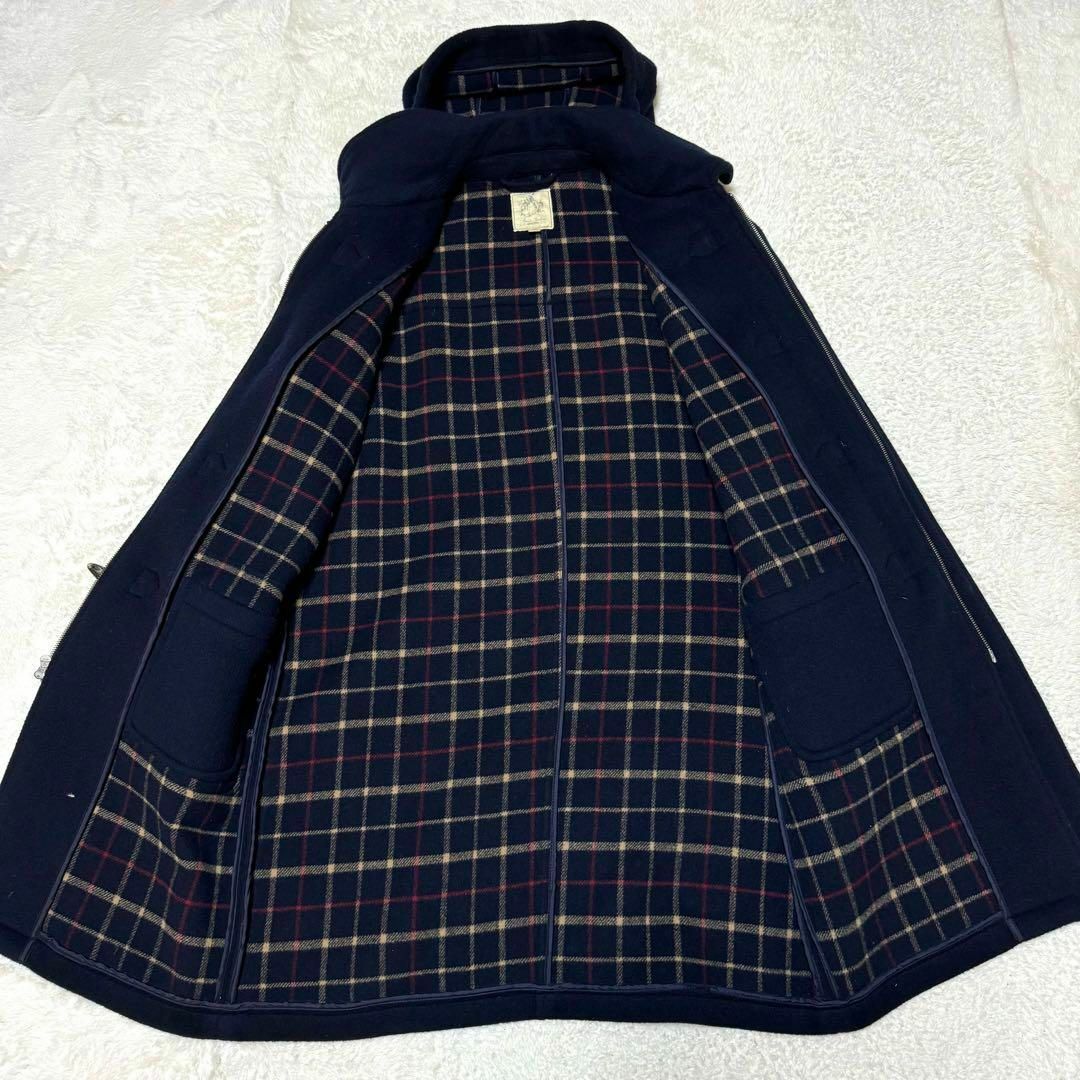 美品 ブルックスブラザーズ チェック裏地 2way ダッフルコート 美品 ブルックスブラザーズ チェック裏地 2way ダッフルコート