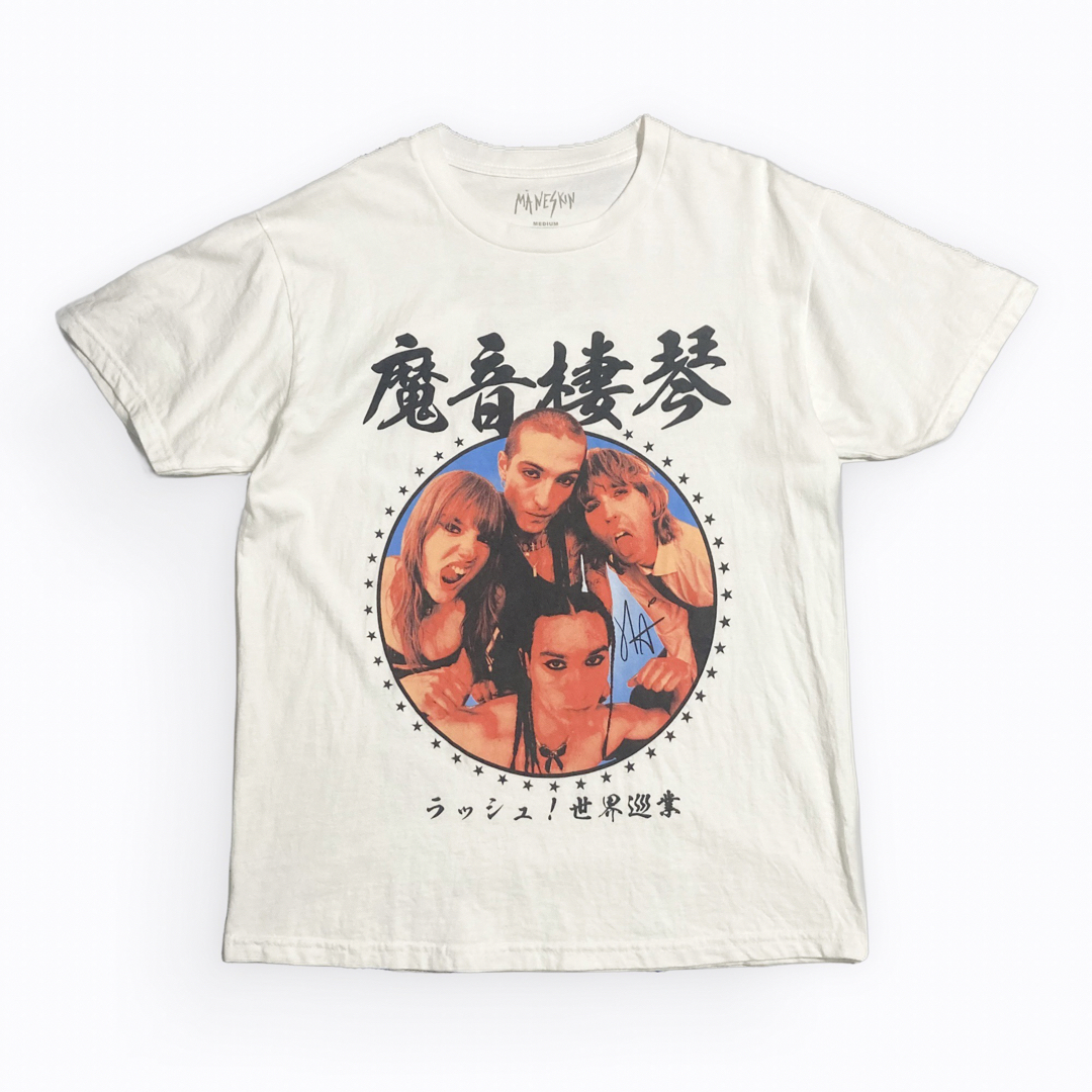 美品】マネスキン Maneskin 2023 日本 ツアー Tシャツ 美品】マネスキン Maneskin 2023 日本 ツアー Tシャツ