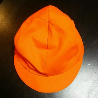 カラー帽子 オレンジ(帽子)