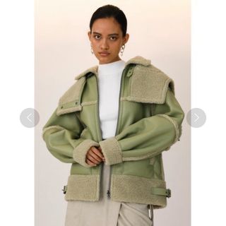 SLY - 定価以下で♡SLY OVER SIZE B-3♡ムートンコート♡ボア SLY - 定価以下で♡SLY OVER SIZE B-3♡ムートンコート♡ボア