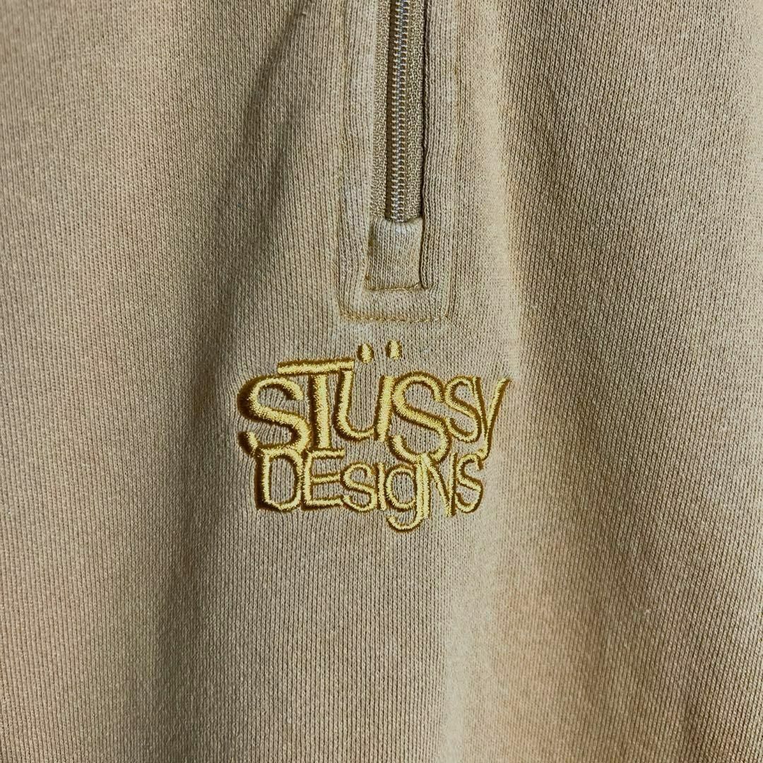 STUSSY - 【入手困難!!】ステューシー ✈︎刺繍 ハーフジップ STUSSY - 【入手困難!!】ステューシー ✈︎刺繍 ハーフジップ