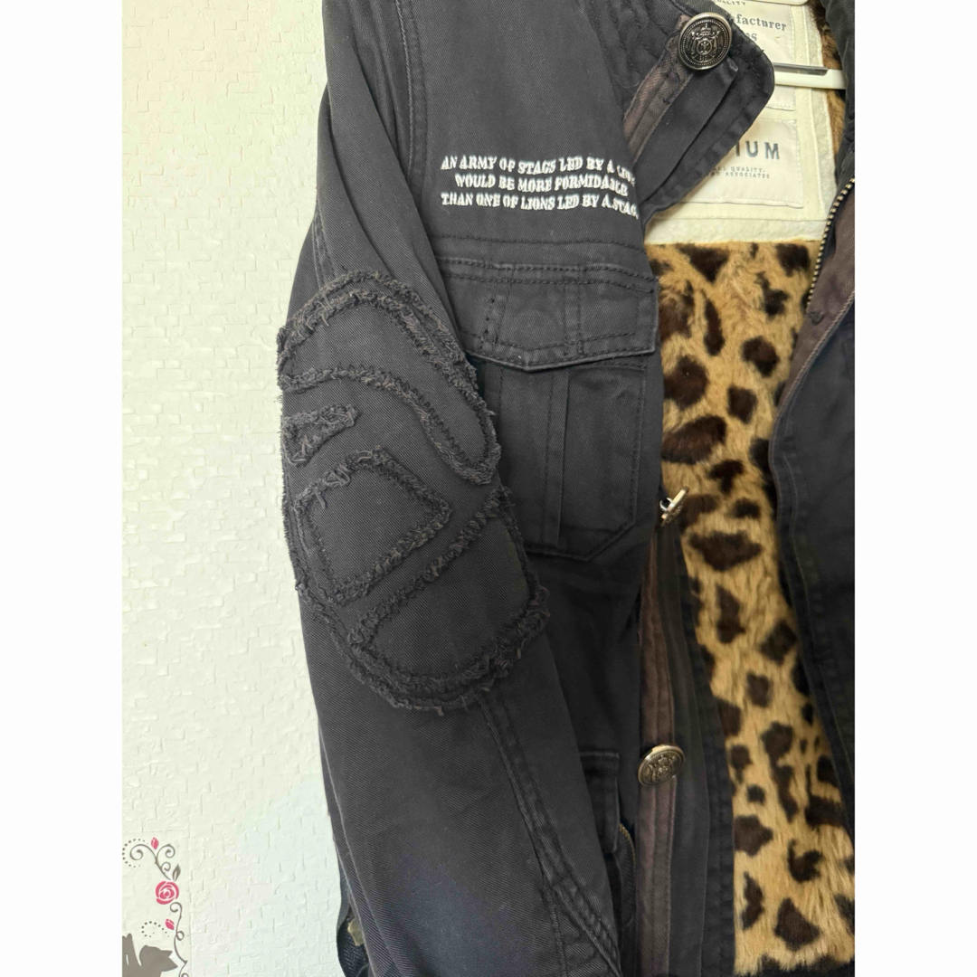 ☆SALE‼️ヒョウ柄 黒 アウターの通販 by CherryBlossomCats|ラクマ ☆SALE‼️ヒョウ柄 黒 アウターの通販 by CherryBlossomCats|ラクマ