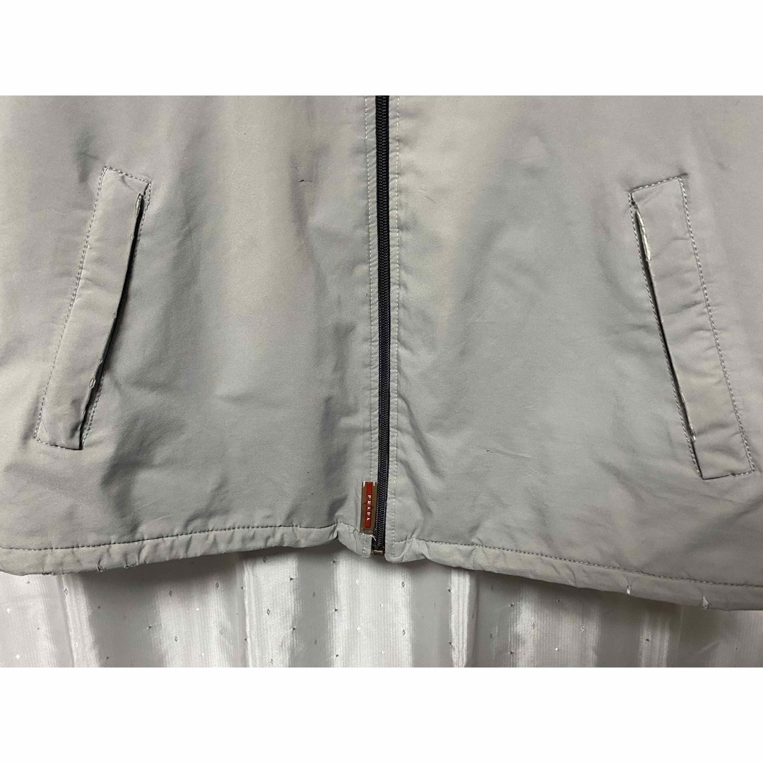 PRADA SPORT 2003 CHALLENGE 中綿ベスト グレー PRADA SPORT 2003 CHALLENGE 中綿ベスト グレー