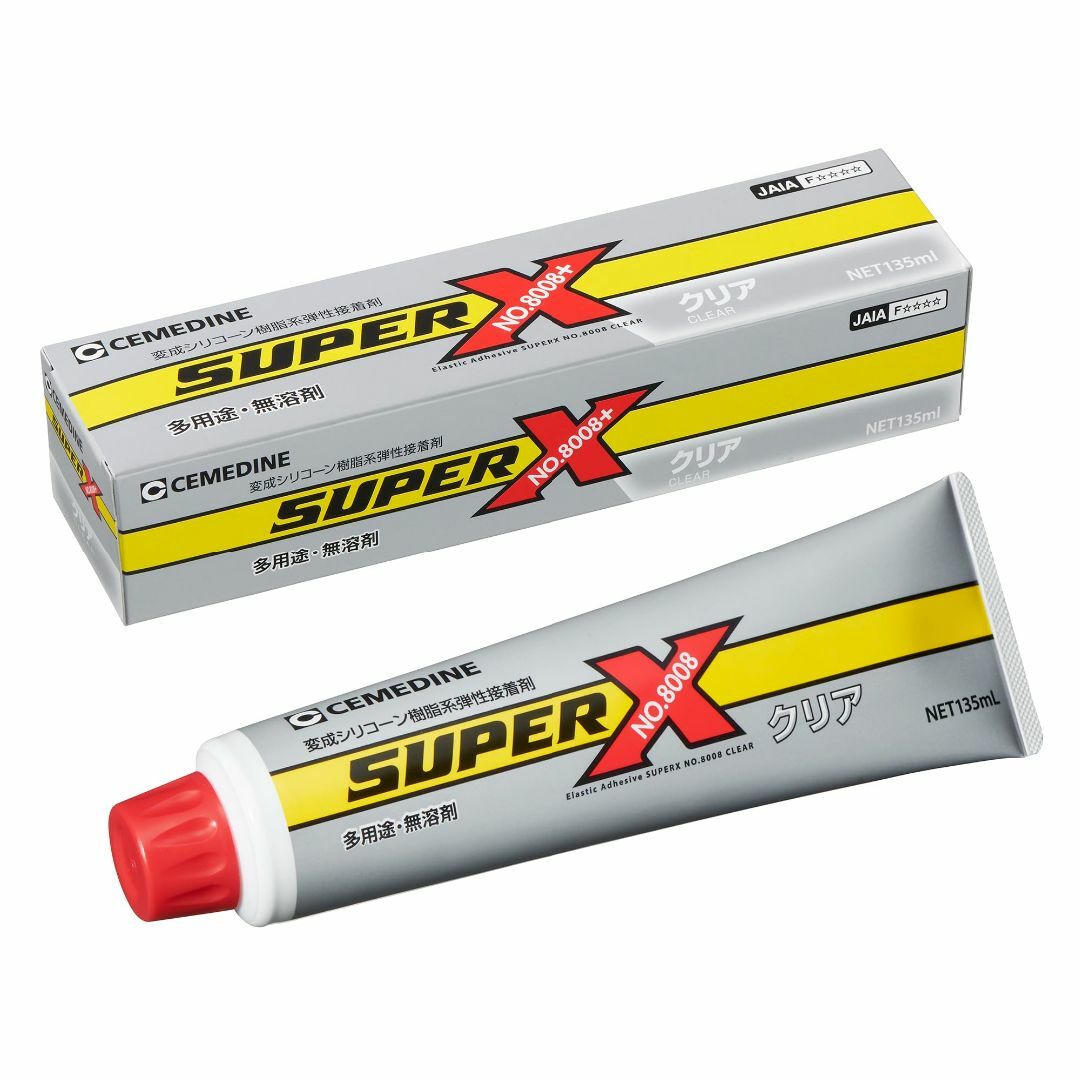 【色:クリア_サイズ:135ml_スタイル:1本】セメダイン スーパーX8008 その他のその他(その他)の商品写真