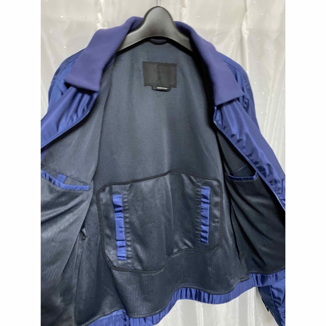 PRADA 90s ナイロンブルゾン メタリックブルー PRADA 90s ナイロンブルゾン メタリックブルー