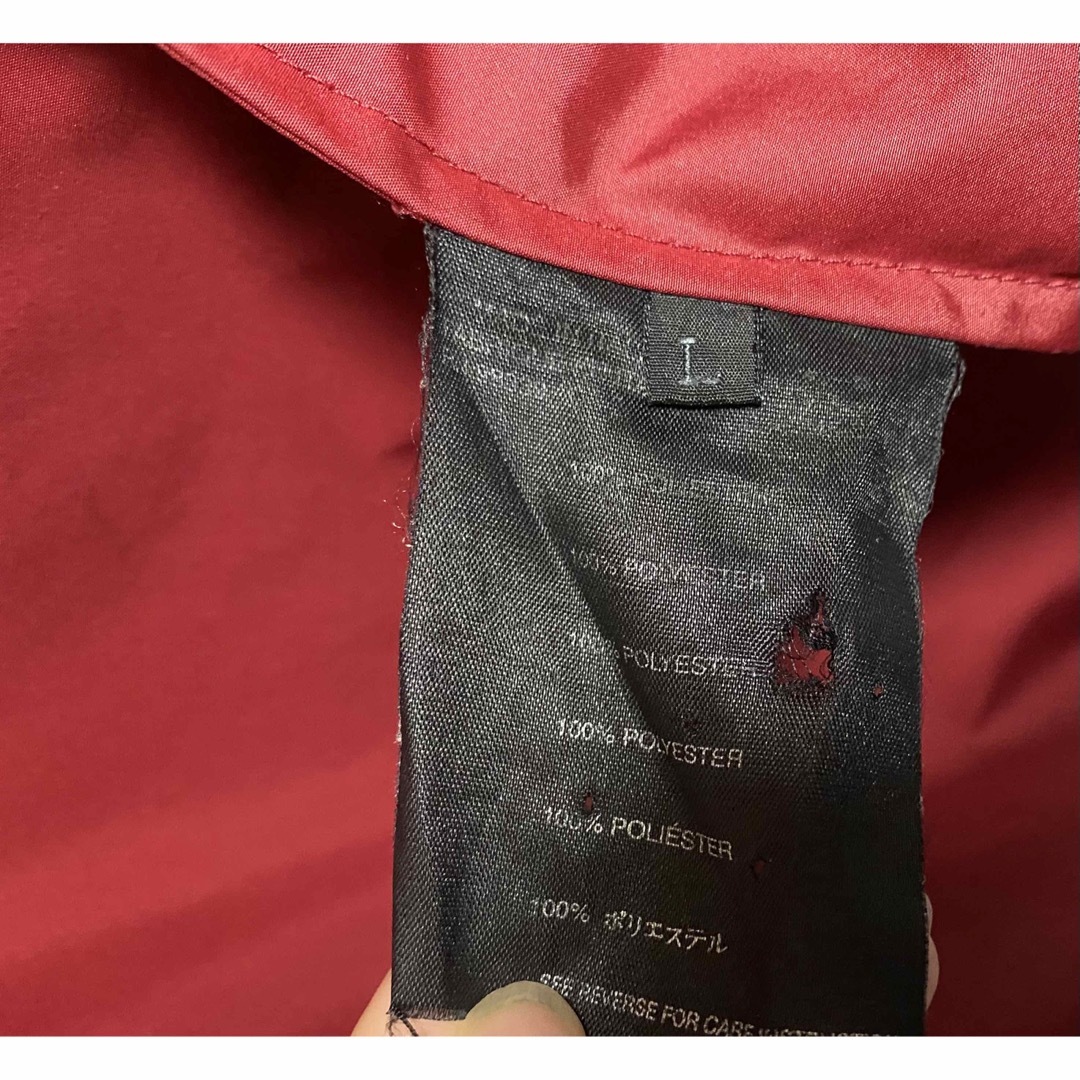 PRADA SPORT 00s ナイロンジャケット 半袖 レッド ジャケット PRADA SPORT 00s ナイロンジャケット 半袖 レッド ジャケット