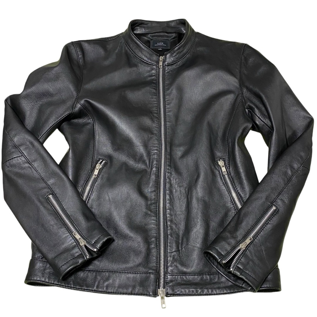 SLICK - SLICKスリック ライダースジャケット ラムレザー SLICK - SLICKスリック ライダースジャケット ラムレザー