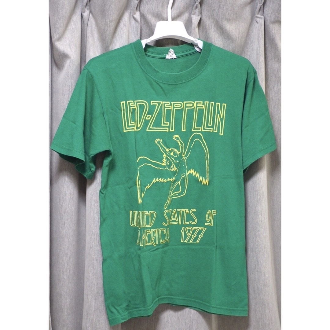 おすすめプライズ｜株式会社タイトー レッド・ツェッペリン Tシャツ Sサイズ 緑 Led Zeppelinの通販 ミュージシャン