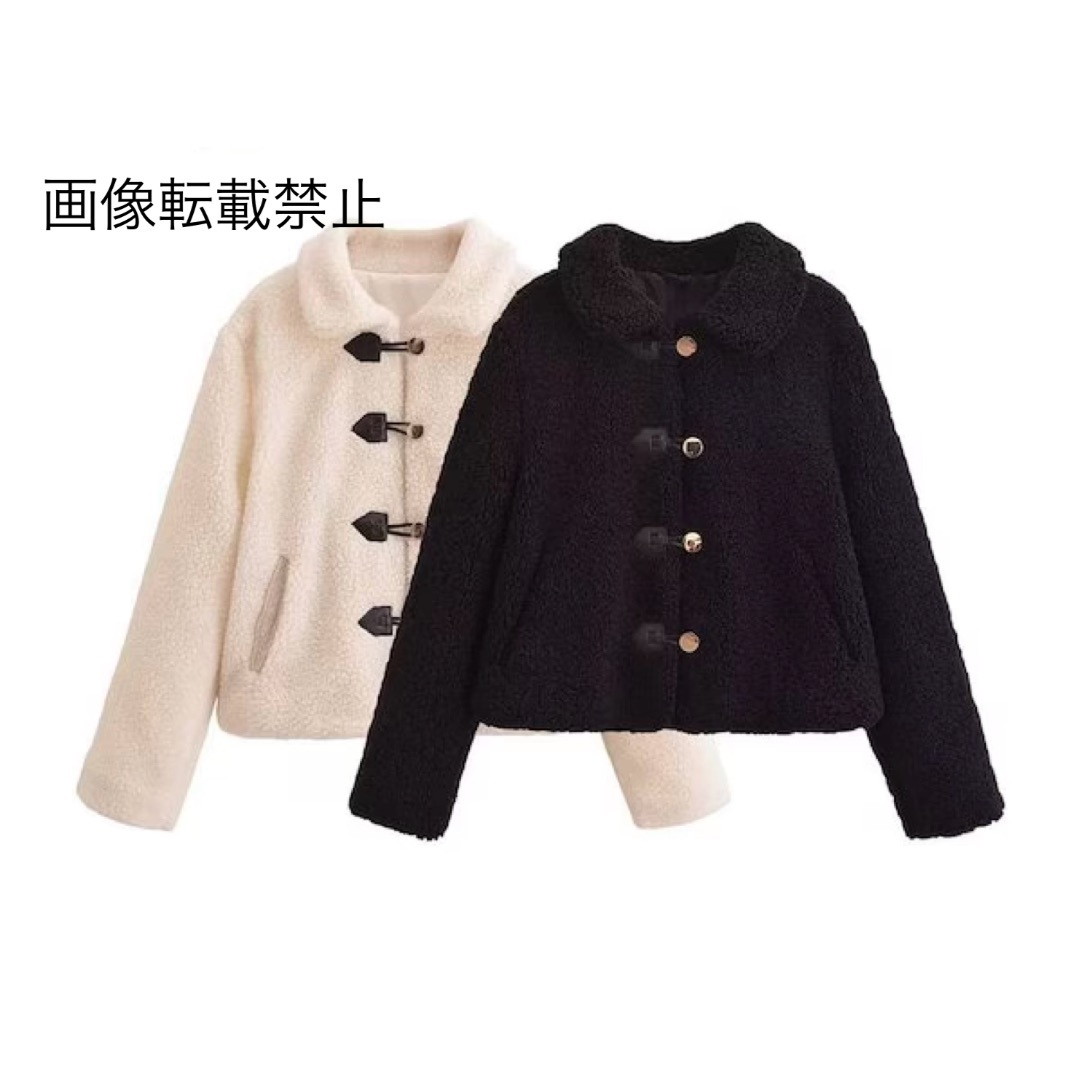 10月新作15730◆2color ボア ダッフルコート