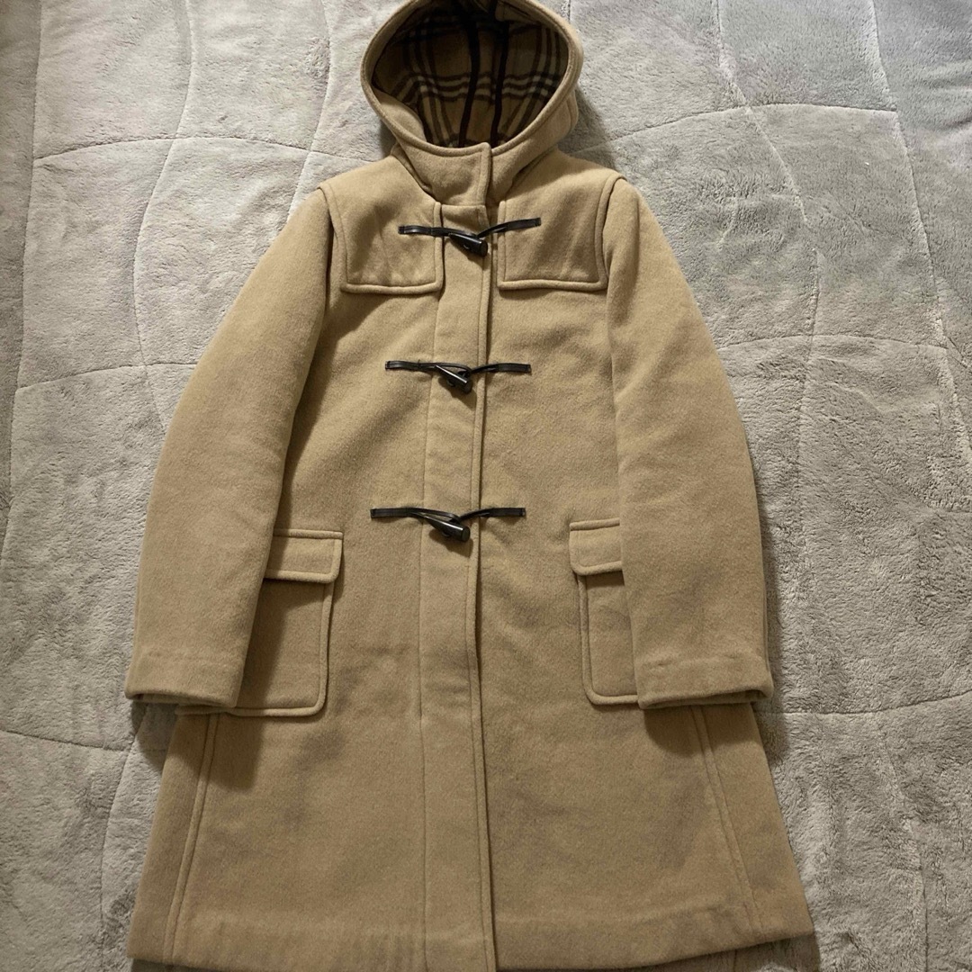 美品 BURBERRY LONDON ダッフルコート ウール ノバチェック 美品 BURBERRY LONDON ダッフルコート ウール ノバチェック