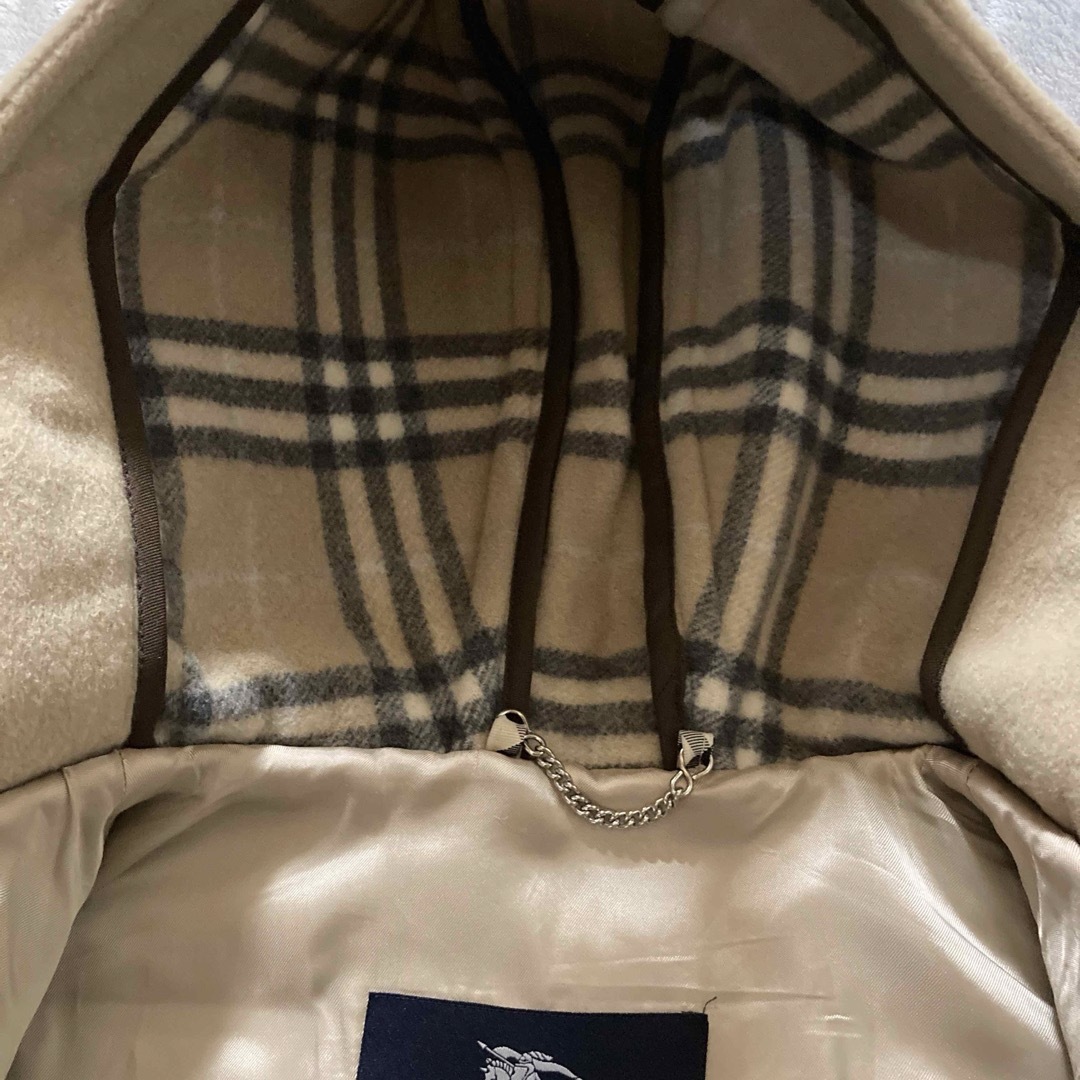 美品 BURBERRY LONDON ダッフルコート ウール ノバチェック 美品 BURBERRY LONDON ダッフルコート ウール ノバチェック