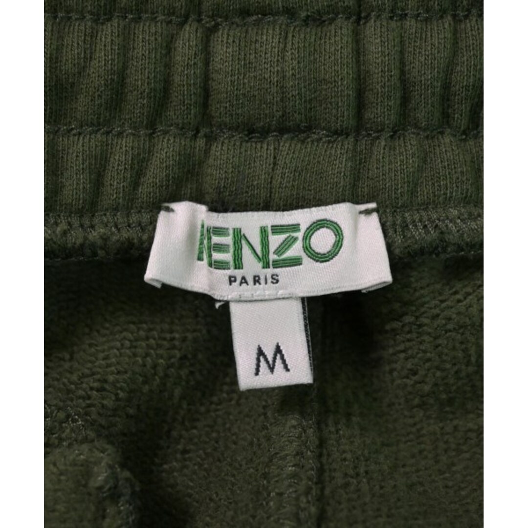 KENZO - KENZO ケンゾー スウェットパンツ M カーキx黒 【古着 KENZO - KENZO ケンゾー スウェットパンツ M カーキx黒 【古着