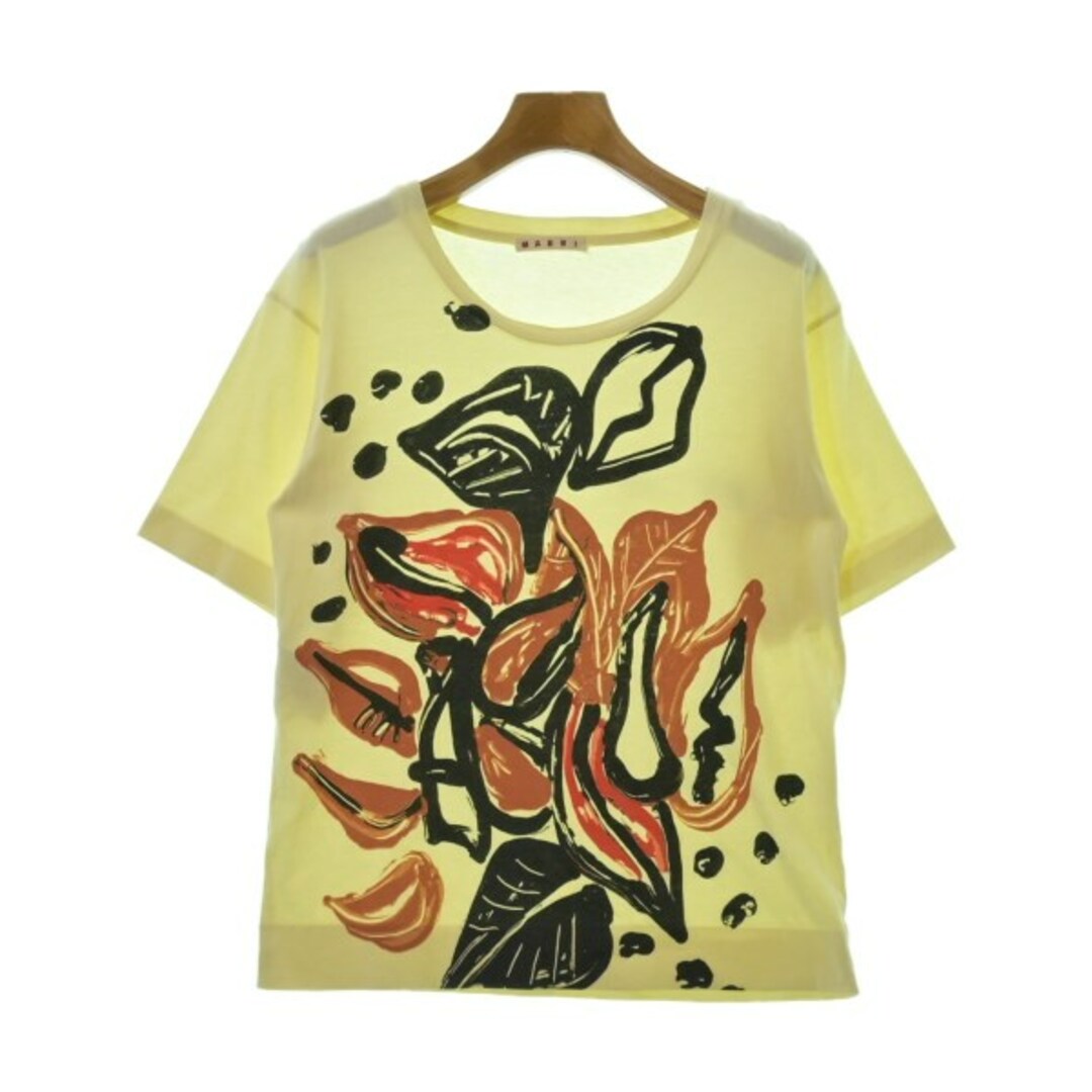 MARNI マルニ Tシャツ・カットソー 36(XS位) 黄 【古着】 MARNI マルニ Tシャツ・カットソー 36(XS位) 黄 【古着】