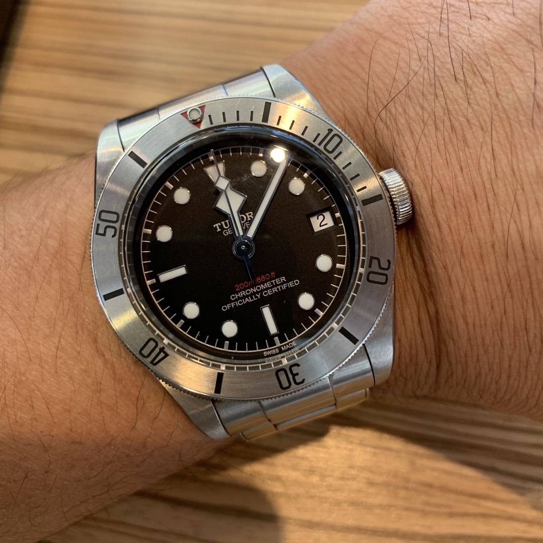 Tudor - 【廃盤モデル】TUDOR ブラック ベイ スチール の通販 by Tudor - 【廃盤モデル】TUDOR ブラック ベイ スチール の通販 by