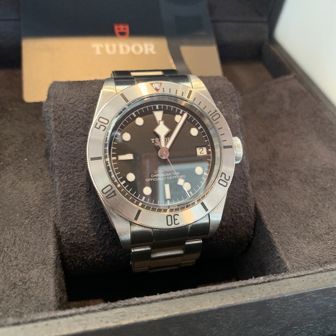 Tudor - 【廃盤モデル】TUDOR ブラック ベイ スチール の通販 by Tudor - 【廃盤モデル】TUDOR ブラック ベイ スチール の通販 by