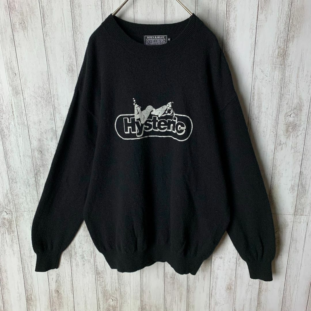 激レア】ヒステリックグラマー☆ヒスガールロゴ入りセーター 即 激レア】ヒステリックグラマー☆ヒスガールロゴ入りセーター 即
