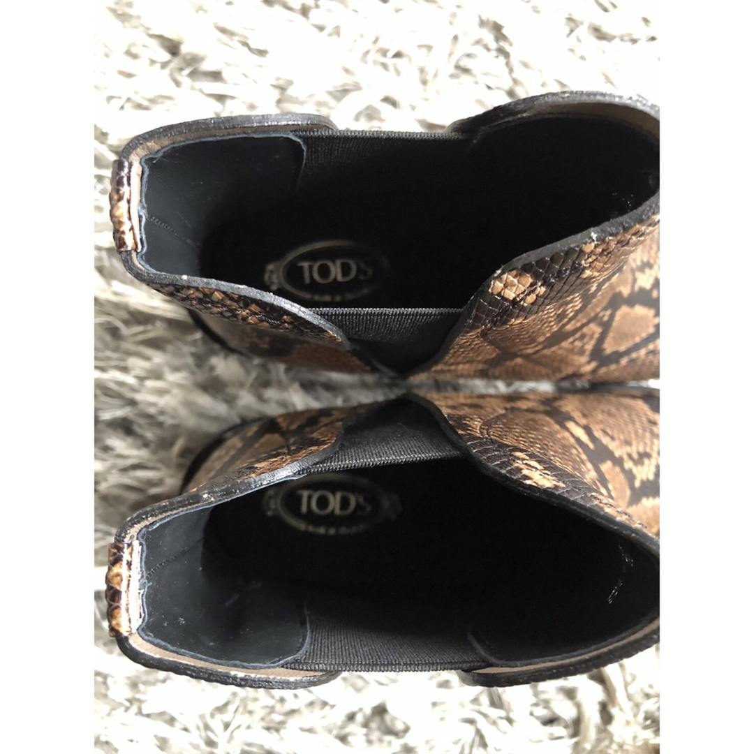TOD'S - 再値下 TOD'S トッズ ブーツ ジャンヴィトロッシ TOD'S - 再値下 TOD'S トッズ ブーツ ジャンヴィトロッシ