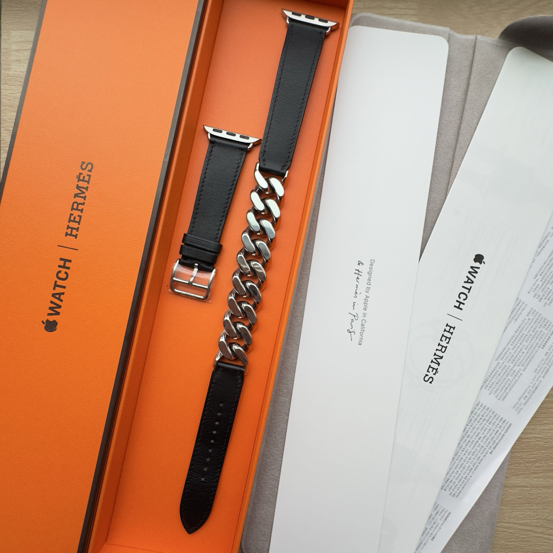 2071 Apple Watch エルメス グルメットメタル 二重 レザー 腕時計 2071 Apple Watch エルメス グルメットメタル 二重 レザー 腕時計