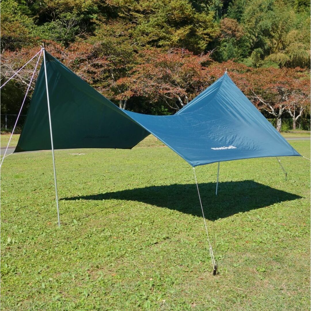 冬ギフト セ 美品 モンベル セット ポール HX Tarp Mini bell mont ヘキサ