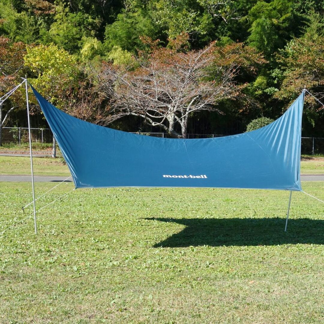 美品 モンベル mont bell Mini Tarp HX ポール セット 美品 モンベル mont bell Mini Tarp HX ポール セット